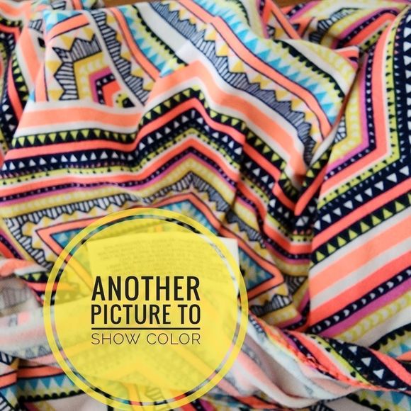 BOBBIE BROOKS GEOMETRICAL SHORT SLEEVE DRESS SIZE LARGE - Picture 7 of 9